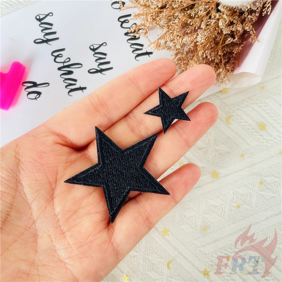 ❣️1pc Tình Yêu / Ngôi Sao: ins Sắt Trên Các Bản Vá Lỗi❣️Miếng Dán Ủi Lên Quần Áo Hình Huy Hiệu