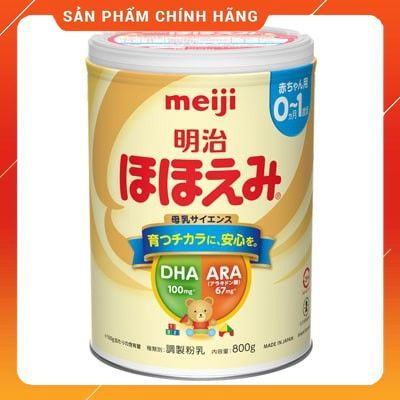 Sữa bột meiji lon số 0 và số 9  nội địa Nhật date mới nhất