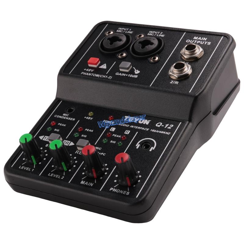 Thẻ Ghi Âm Chuyên Dụng Cho Máy Tính teyun q12 16bit / 48khz