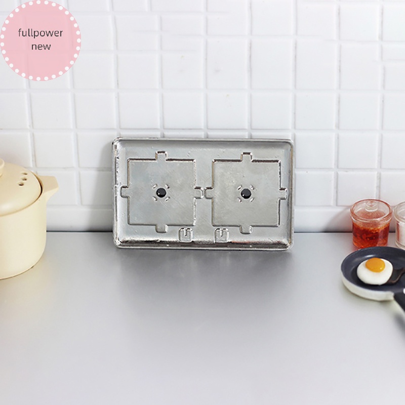 WOADA1 Bếp gas Đồ Chơi mini Trang Trí Nhà Búp Bê vn