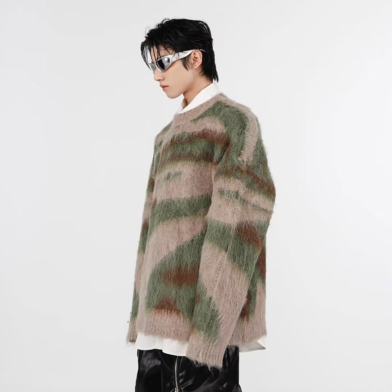 YOUTANG Áo sweater Chui Đầu Cổ Tròn Dáng Rộng Phong Cách Giáng Sinh Đơn Giản Mùa Thu Cho Nam Và Nữ