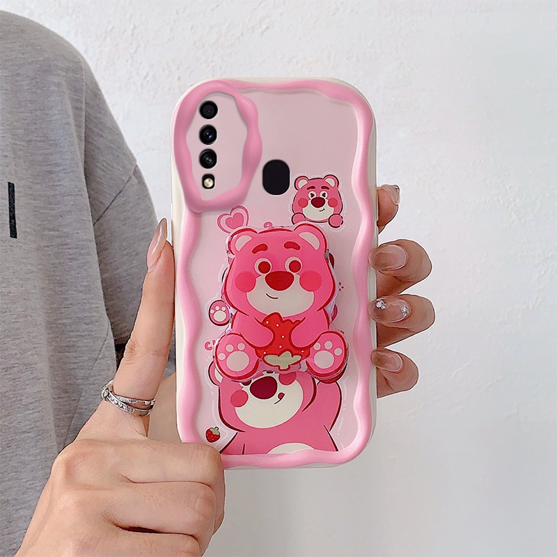 Ốp lưng samsung a20s Dễ Thương Ốp Điện Thoại Chống Sốc Hình Búp Bê Hoạt Hình 3d Thời Trang Cho samsung a20s