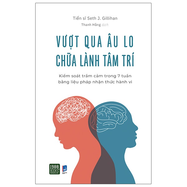 Sách - Vượt qua âu lo, chữa lành tâm trí