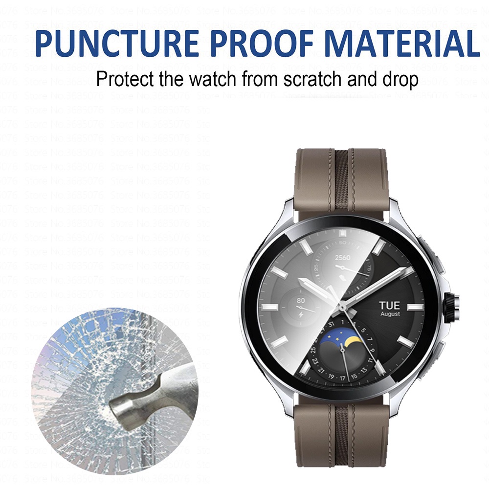 1~3 Miếng Dán Bảo Vệ Màn Hình Bằng Sợi Carbon Mềm Dành Cho Đồng Hồ Thông Minh xiaomi watch 2 pro 2pro 2pro
