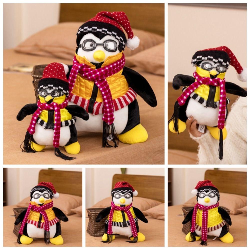 Mmluck hugsy Chim Cánh Cụt Nhồi Bông Mềm Mại Dễ Thương Dành Cho Bé