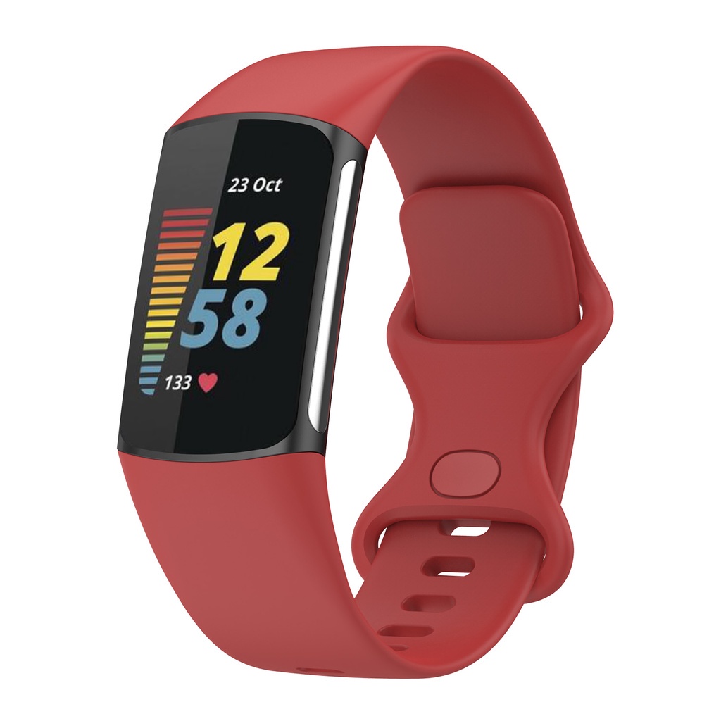 Mềm Dây Đeo Silicon Cho Đồng Hồ Thông Minh fitbit charge 5 6