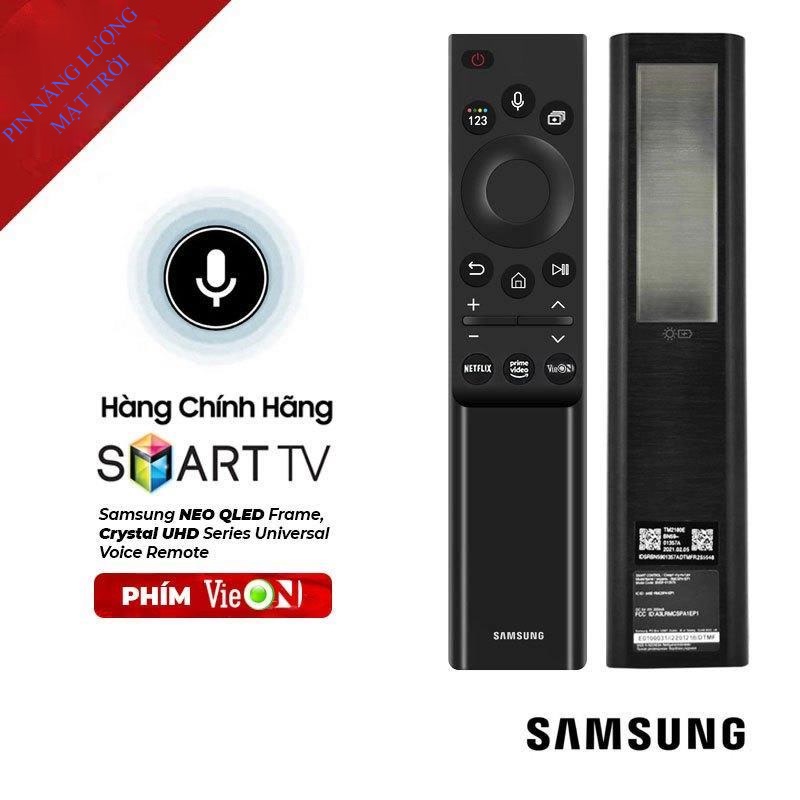 Remote Giọng Nói SAMSUNG Năng Lượng Mặt Trời QLED 2022
