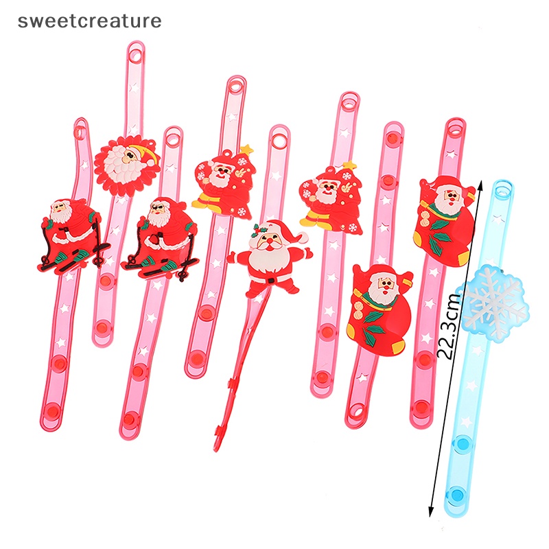 Vòng Đeo Tay Có Đèn Phát Sáng Làm Quà Tặng Giáng Sinh / halloween / Tiệc Tùng Cho Bé