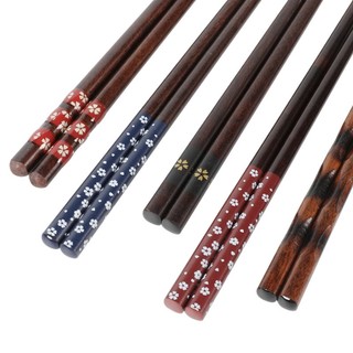 Set 5 Đôi Đũa Gỗ Phong Cách Nhật Bản