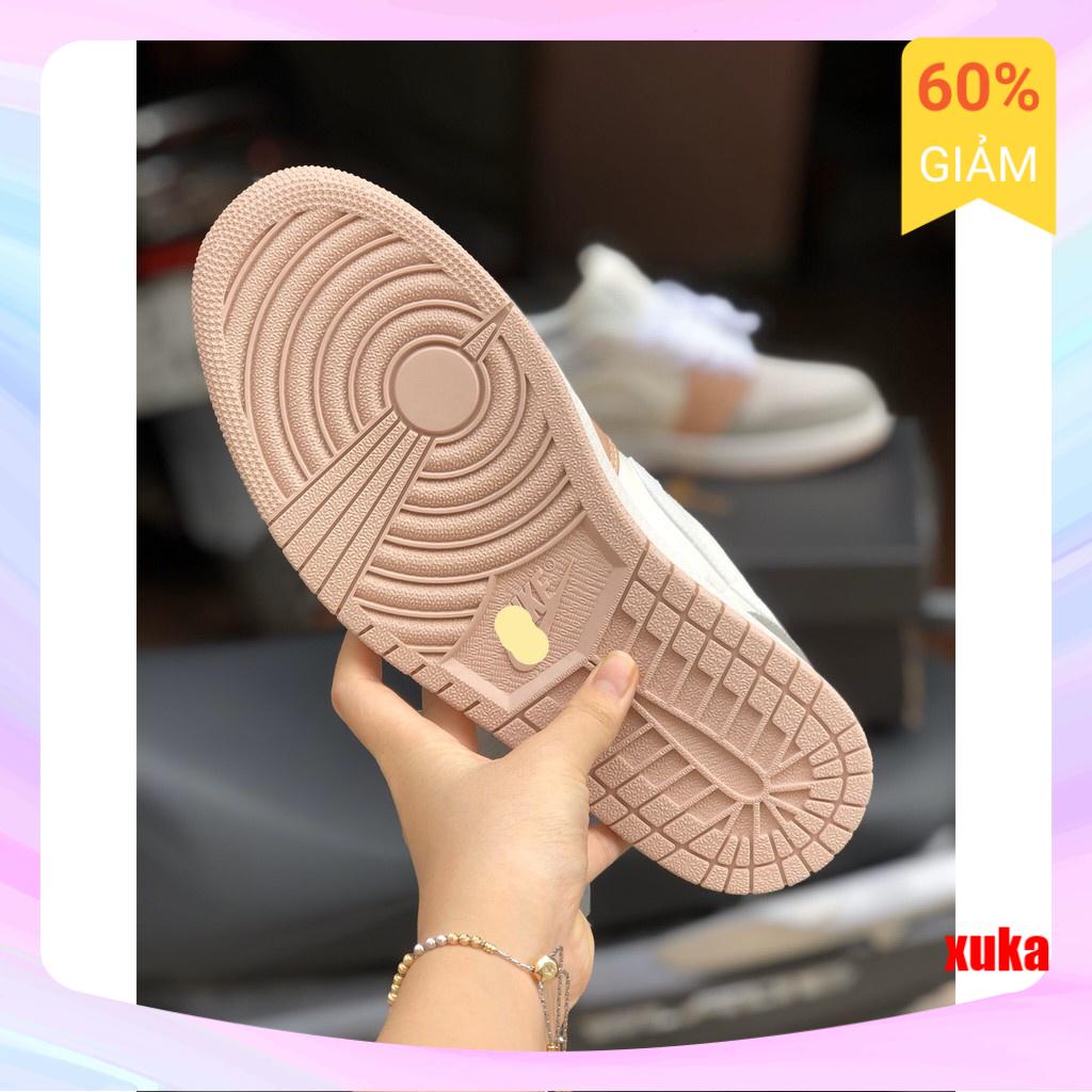 Giày Jordan JD Milan Nam Nữ, Giày Sneaker Jordan Milan màu hồng đất cổ thấp hàng đẹp SALE SỐC