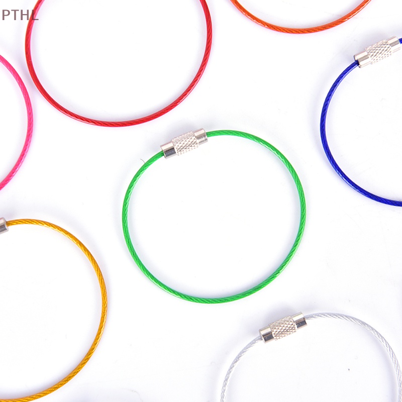 Vòng Khóa Dây Cáp Chìa Khóa Bằng Thép Không Gỉ pt