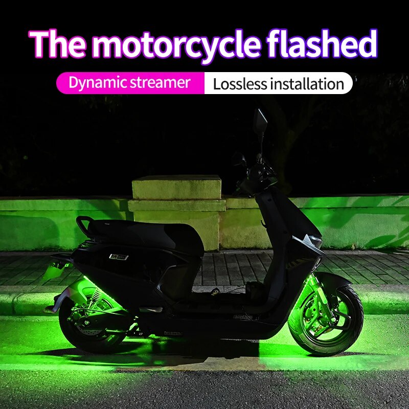 Đèn led Cảnh Báo Điều Khiển Từ Xa Chuyên Dụng Cho Xe Mô Tô / scooter Điện