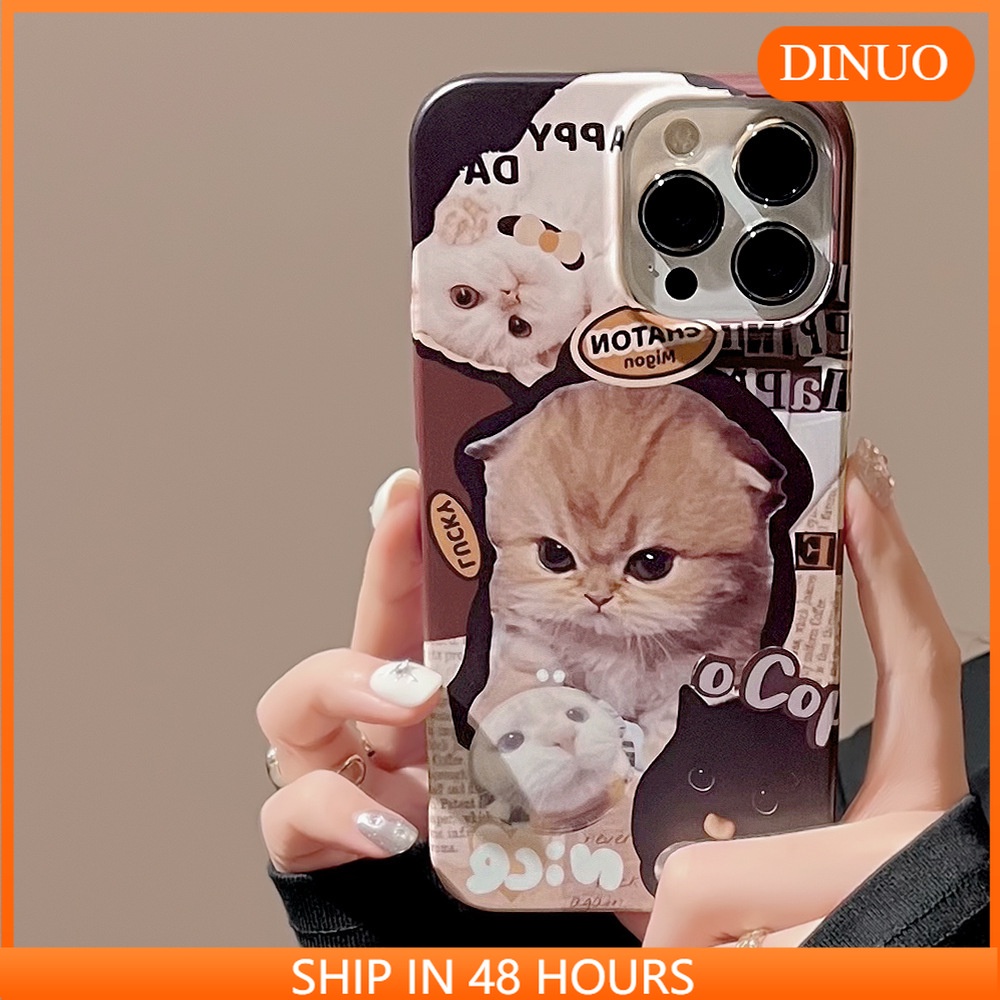 Ốp Điện Thoại In Hình Mèo Hoạt Hình Cho iphone15 / 14promax / 13 / 12 / 11 / xr / xs / x / xsmax / 7 / 8plus/TX