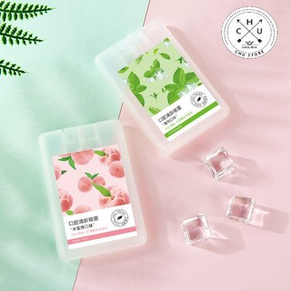 Xịt thơm miệng vị đào, trà xanh thơm mát xịt - ipermercato