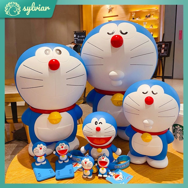 Ống Heo Tiết Kiệm Hình doraemon Dễ Thương Sức Chứa Lớn
