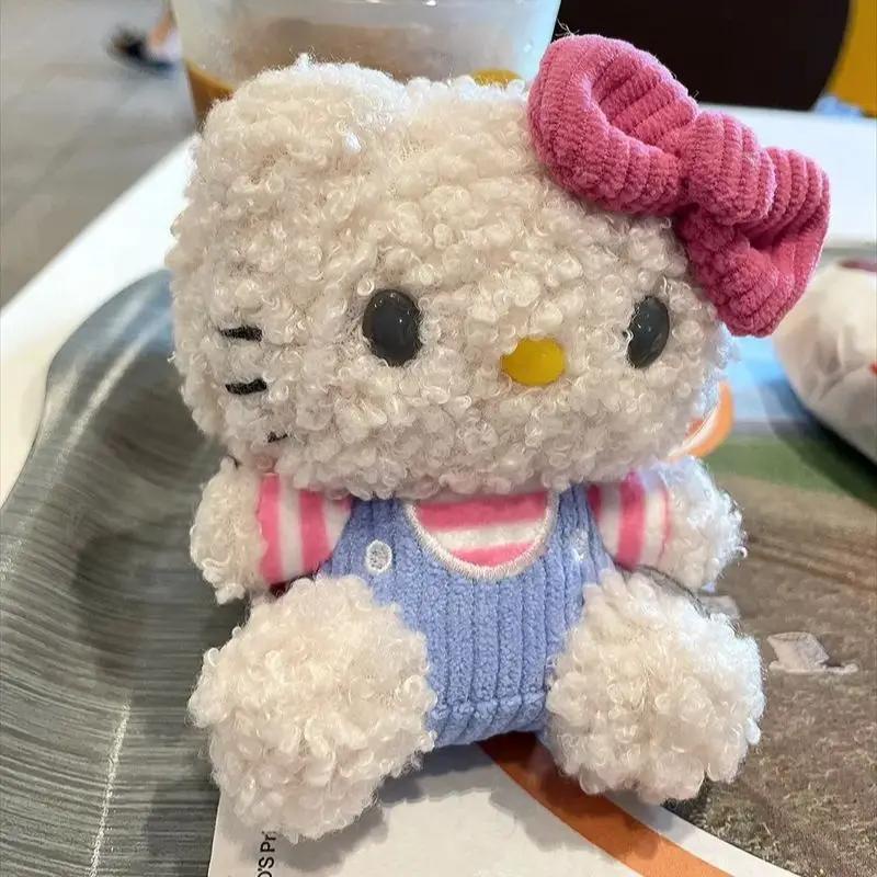 SANRIO Hello kitty Móc Khóa Hình Mèo kitty Nhồi Bông Đáng Yêu