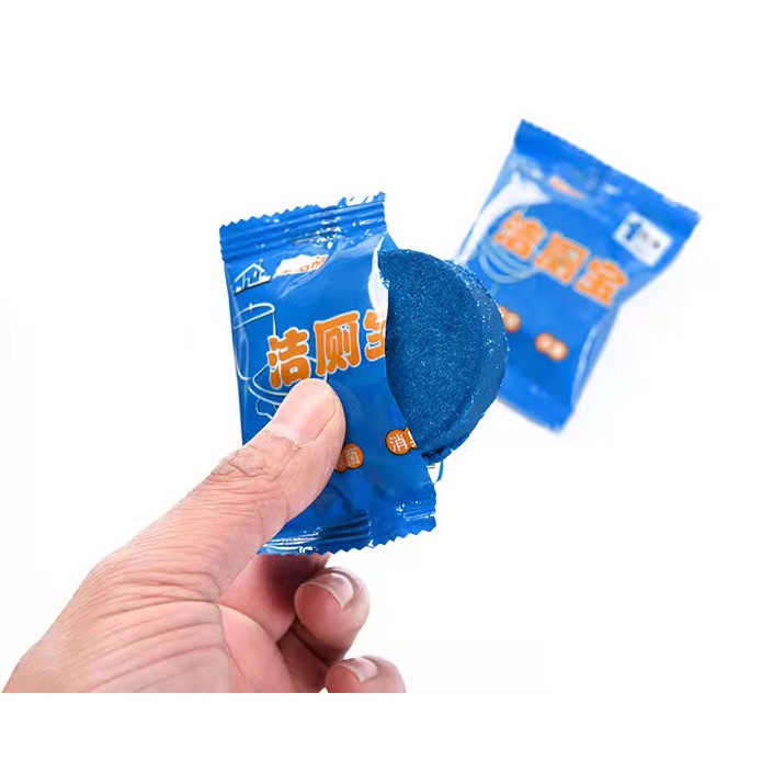 Viên thả bồn cầu gói 10 cục tẩy sạch mảng bám khử mùi hiệu quả-Fashinrandy