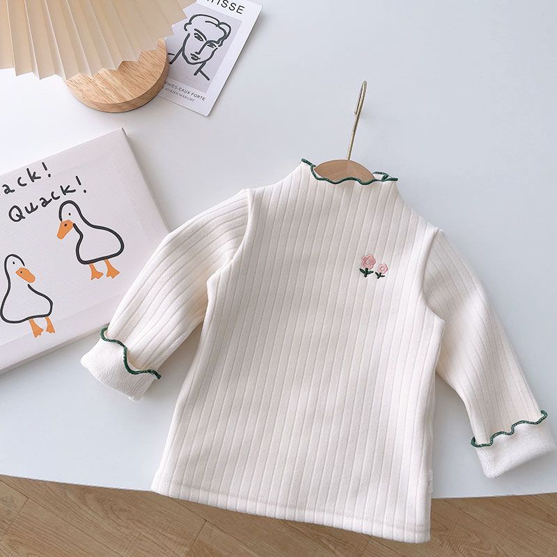 ❤Áo Lót Lông Cừu Dày Dặn Phong Cách Phương Tây Thời Trang Mùa Đông 2023 Cho Bé Gái