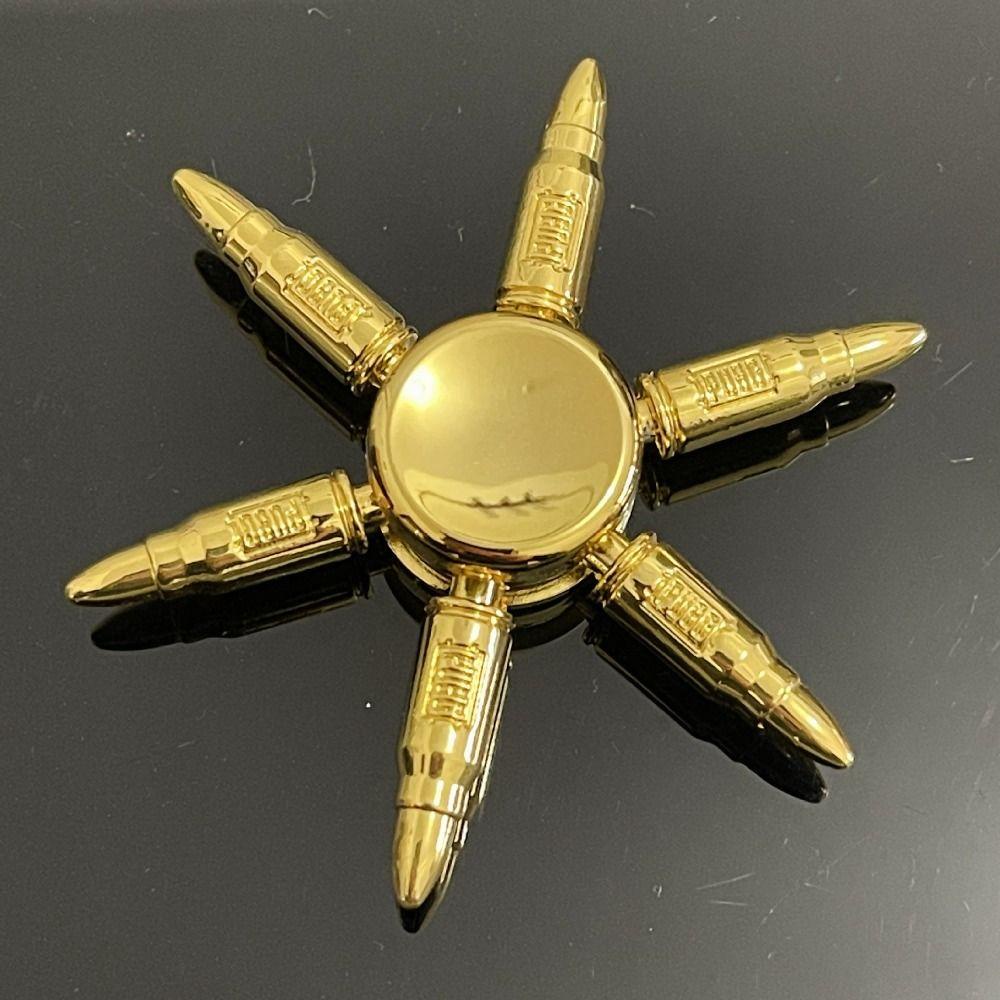 Con Quay Đồ Chơi spinner BằNg Kim LoạI ĐồNg Thau, GiúP GiảM Stress