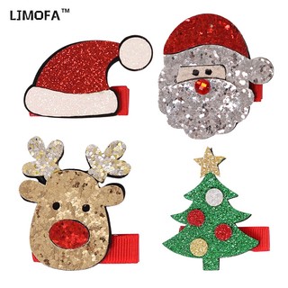 Kẹp tóc hình ông già noel dễ thương cho bé