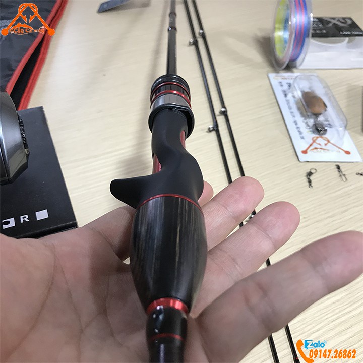 Bộ Cần Câu Lure Máy Ngang 2 Khúc Ymerbor Combo 64 Cần Câu Máy Giá Siêu Rẻ Bạo Lực - Câu Cá E du