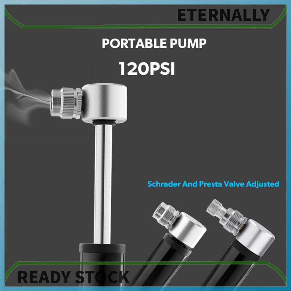 Ống Bơm Xe Đạp mini Cầm Tay Bằng Hợp Kim Nhôm