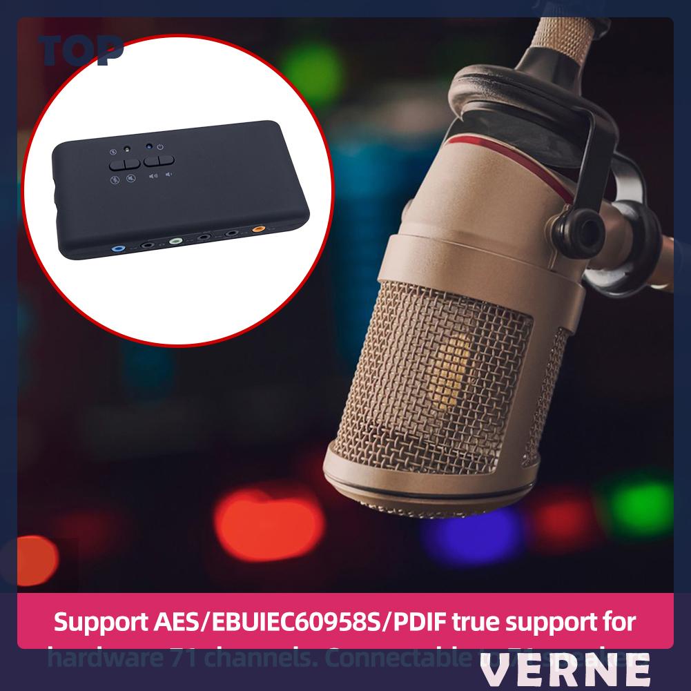 Thẻ Âm Thanh 7.1 8 Kênh usb 2.0 Chuyên Dụng Cho Loa Máy Tính