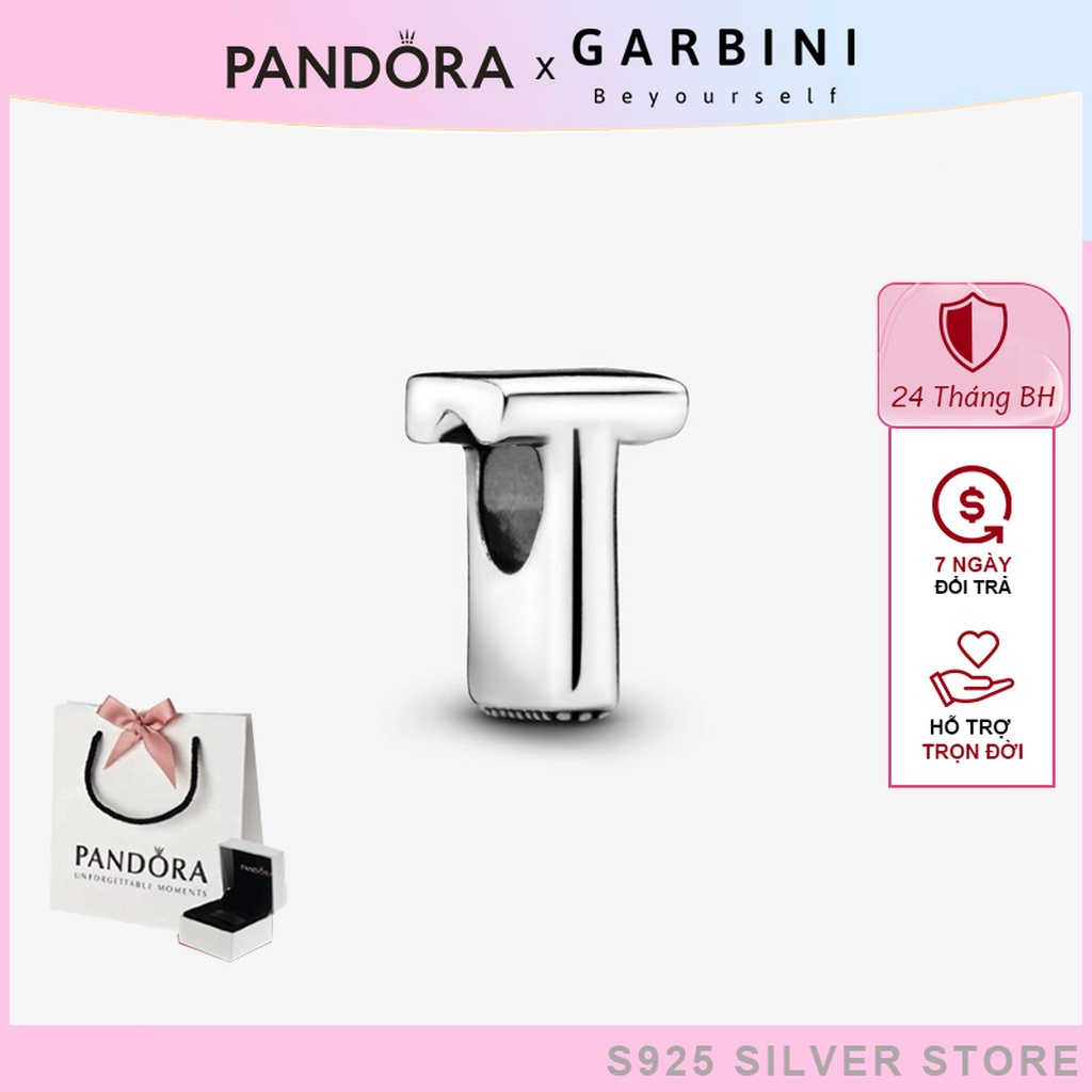 Charm Bạc S925 hình chữ T-1309