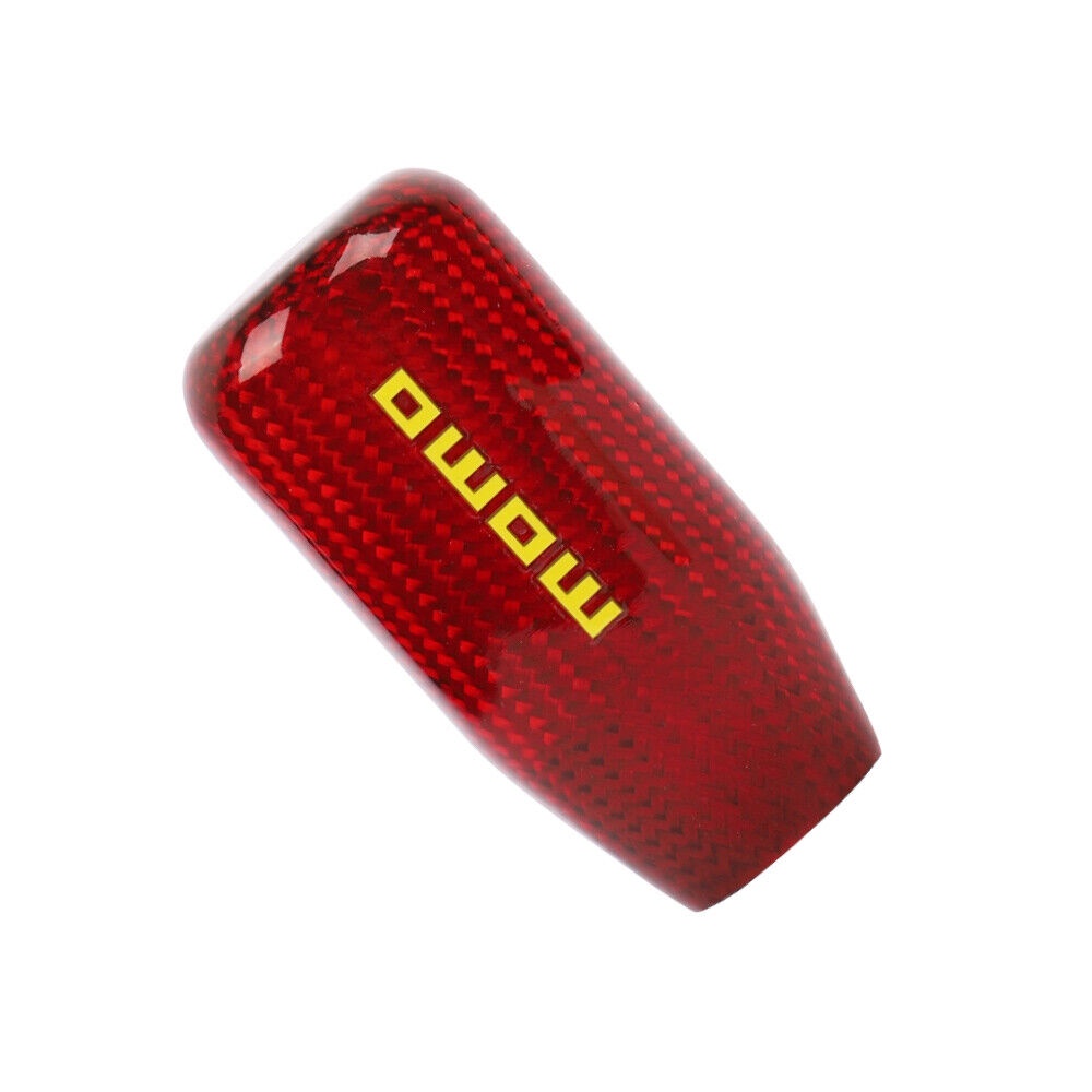 Momo Núm Gạt Cần Số Xe Hơi Bằng Sợi carbon Thông Dụng