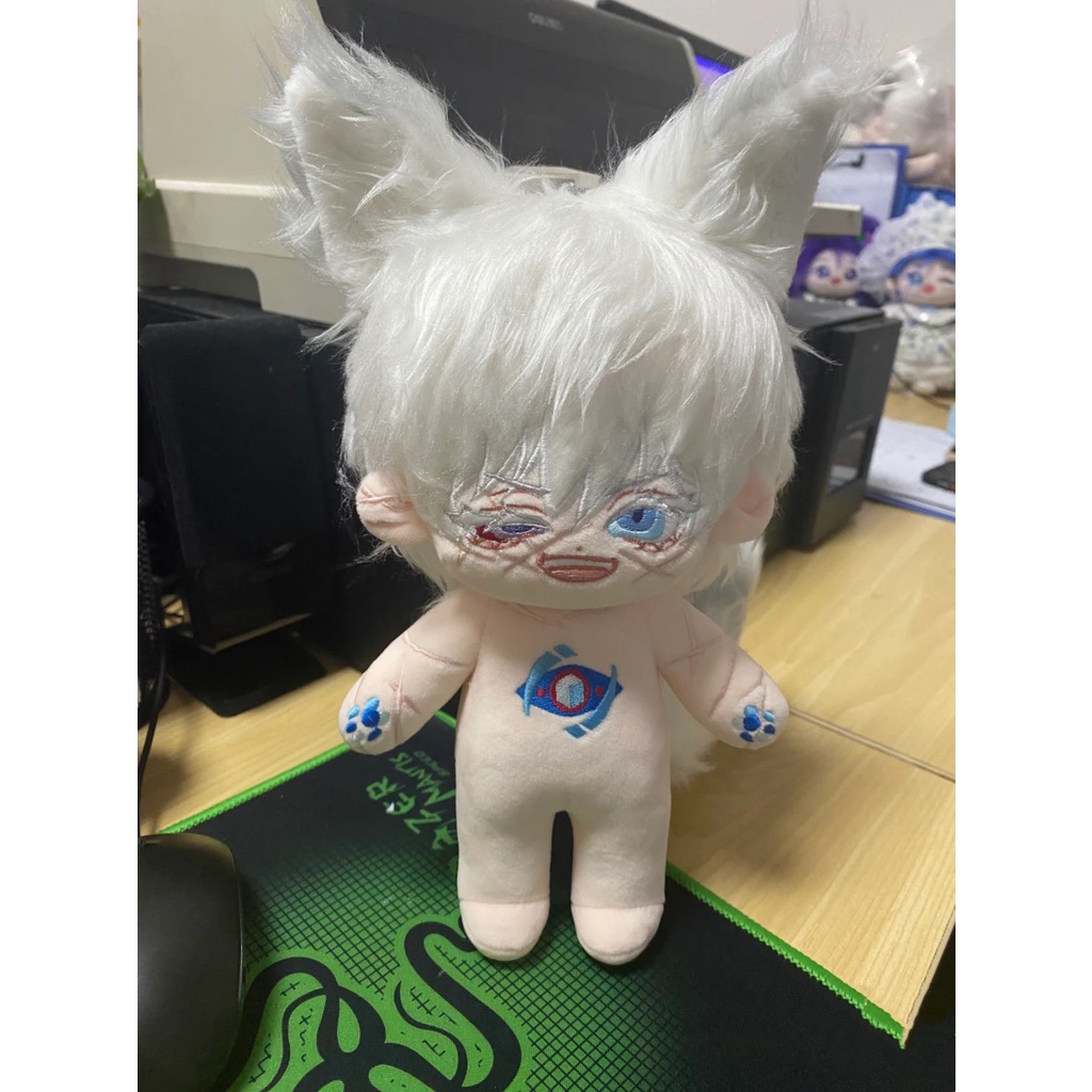 Búp Bê Vải cotton 20cm Hình Kỹ Năng Lưng Cao gojo go attribute prison Break Dễ Thương Làm Quà Tặng Cho Bé Gái