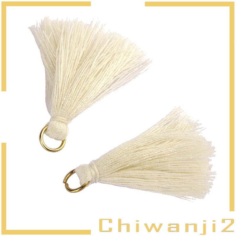 Bộ 100 Dây Tua Rua Lụa Nhiều Màu Sắc 3.5cm 100 Cái 3cm