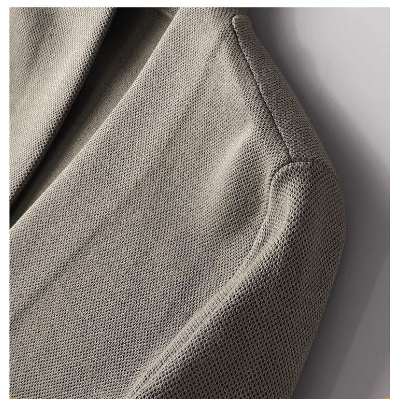 Áo Khoác cardigan Dệt Kim Dáng Ôm Thời Trang Xuân Thu Cho Nam Giới