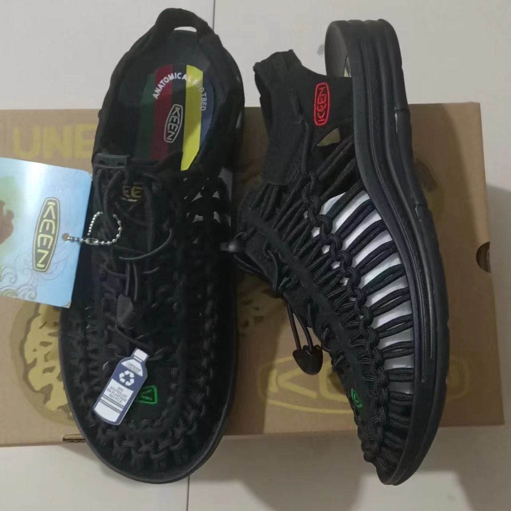 Koen keen Giày Sandal Thoáng Khí Mau Khô Thời Trang Mùa Hè Cho Nam Nữ