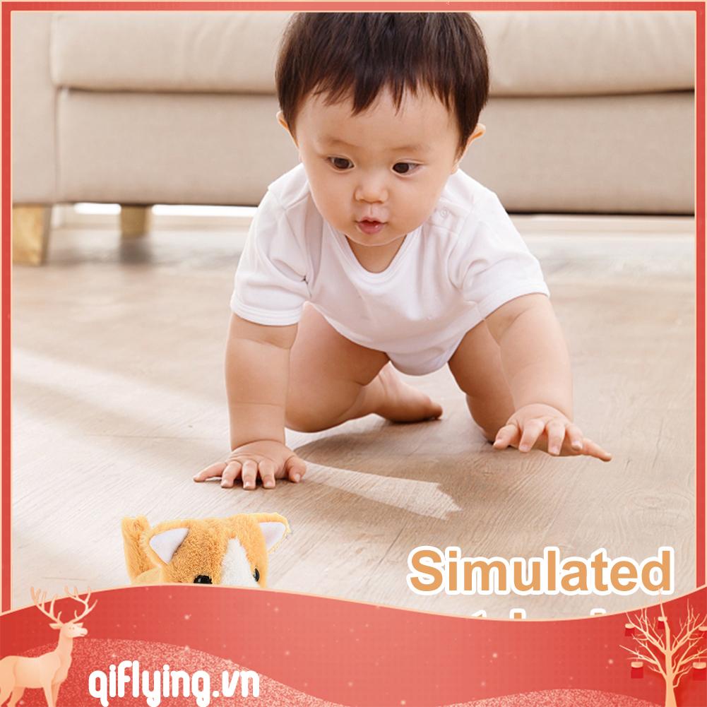 Chó robot Nhồi Bông Chạy Bằng Pin Trang Trí Nhà Cửa