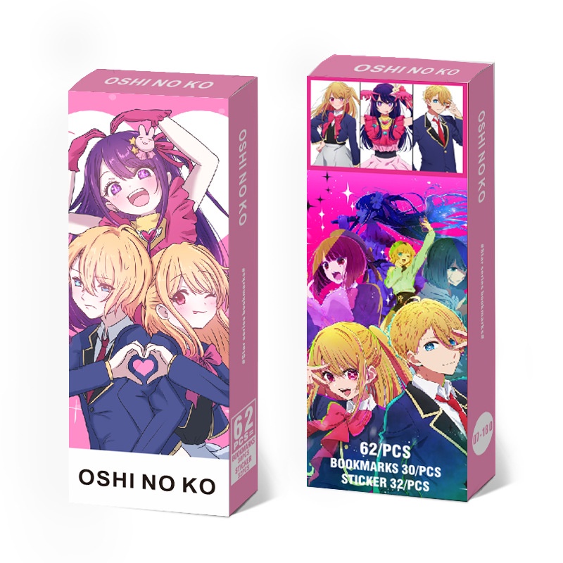 Genshin, ONE PIECE,BLUE LOCK, OSHI NO KO, My Hero Academia, Haikyuu!! NARUTO, Jujutsu Kaisen,Tokyo Revengers, Chainsaw Man, Demon Slayer Bookmark Stickers