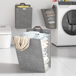 Mới Giỏ Đựng Quần Áo Bẩn Gắn Tường Đa Năng Có Thể Gấp Gọn Tiện Dụng