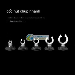 Nút hít kính giữ ống - hít kính giữ ống dây oxy, dây ống lọc thuỷ sinh
