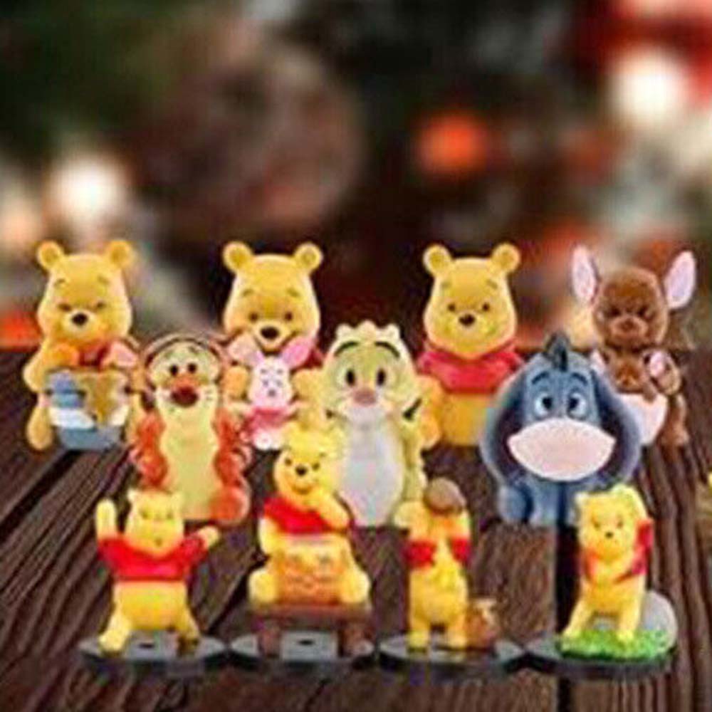 Christmas Winnie The Pooh Figures Blind Box 24 Days Advent Calendar Countdown