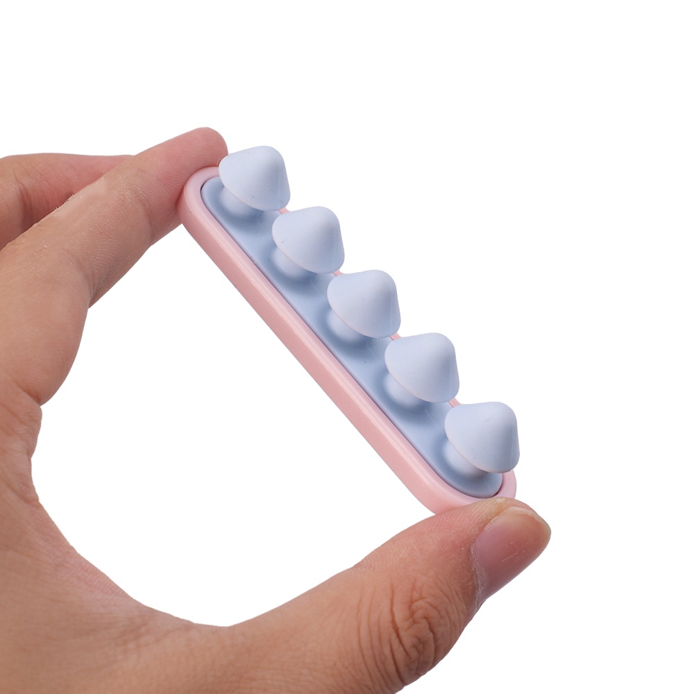 Giá Đỡ Cố Định Dây Cáp / Kẹp Cáp Sạc / Tai Nghe Tự Dính Hình Nấm Đáng Yêu