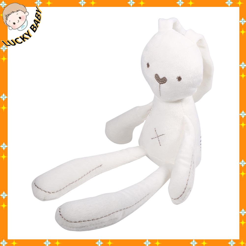 LUCKYBABY Thiết Kế Hoạt Hình Dễ Thương Thỏ Bé Trẻ Em Ngủ Thoải Mái Nhồi Bông Mềm Sang Trọng Búp Bê Đồ Chơi