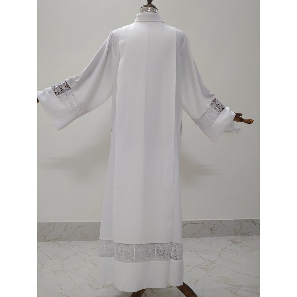 Áo alba - Áo lễ Linh mục, phó tế - Quà tặng Công Giáo NS214 công giáo