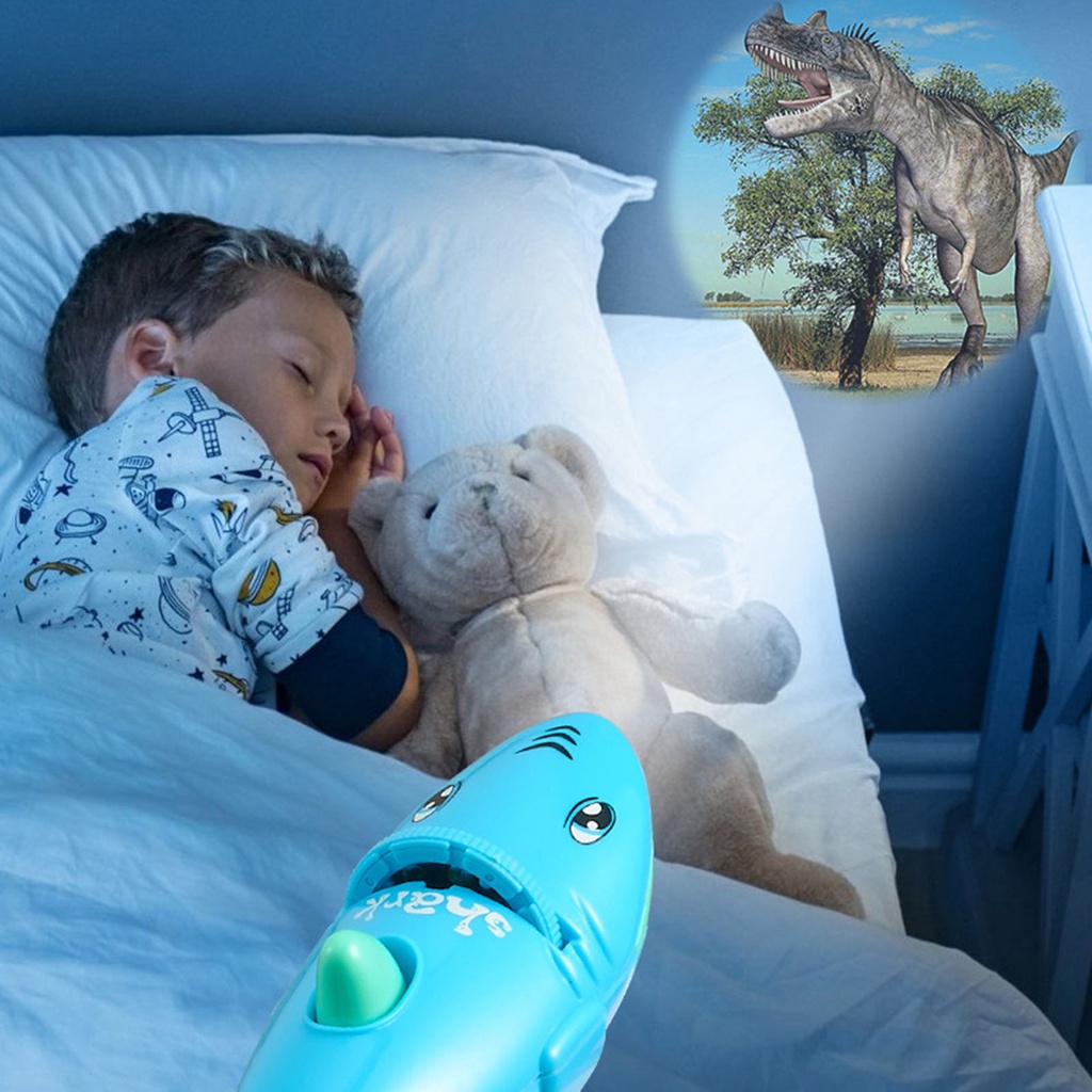 Đồ Chơi Máy Chiếu Hoạt Hình Phát Sáng Giáo Dục Sớm Cho Bé