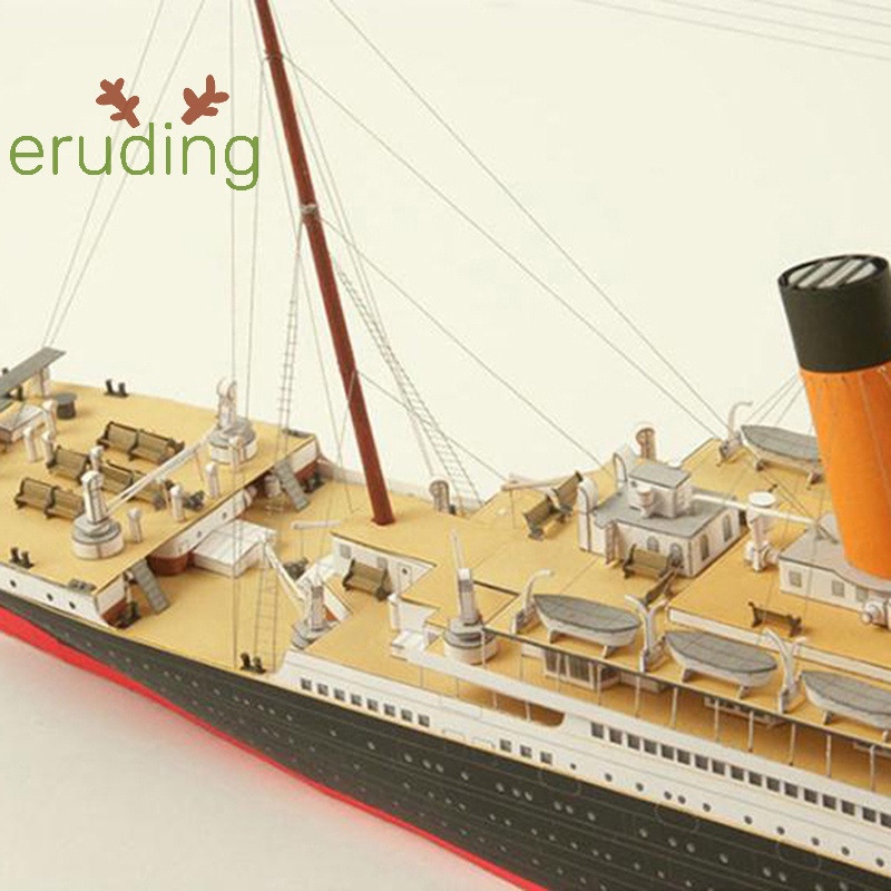 Bộ Mô Hình Tàu titanic 3d Bằng Giấy Tỉ Lệ 1: 400 diy