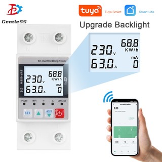 Svp688 thiết bị bảo vệ điều khiển wifi ac230v 63a thiết bị đo điện áp / dòng điện