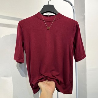 Áo thun cổ lọ dáng ôm thời trang mùa xuân xinh xắn cho nữ