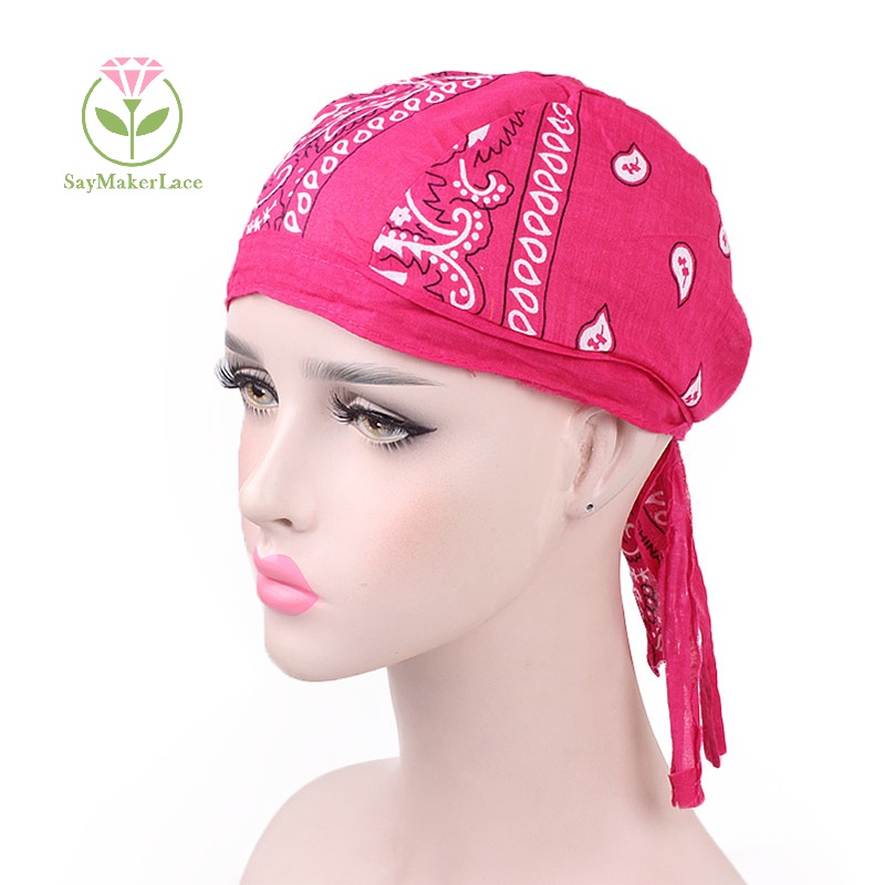 Khăn Trùm Đầu cotton Quấn Đầu Đi Xe Đạp Cướp Biển Cho Nam Và Nữ wicking hip hop Khăn Choàng Cổ