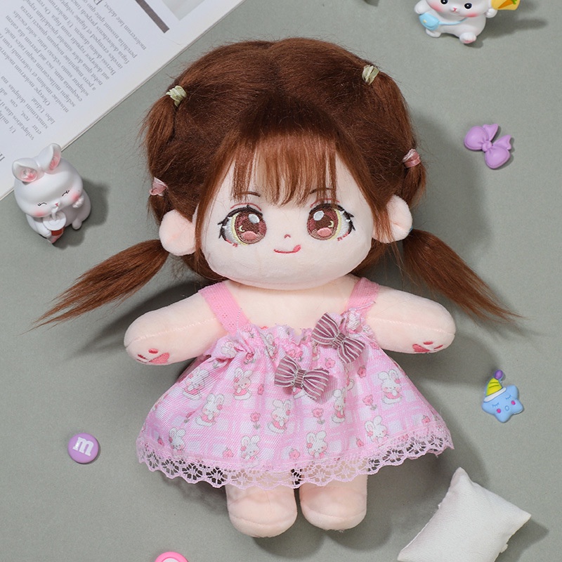 Búp Bê Thời Trang Bằng cotton 20cm Dễ Thương