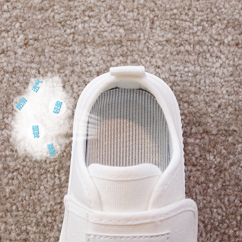 Ayuer Giày Vải canvas Đế Mềm Có Size 26-37 Dành Cho Bé