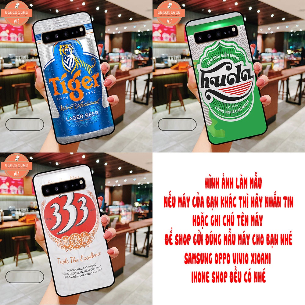 (HOT)Ốp lưng điện thoại Bia Samsung note 8 , note 9 , note 10 , note 20 ...  in hình BIA 333 , Tiger , Heineken kính đẹp
