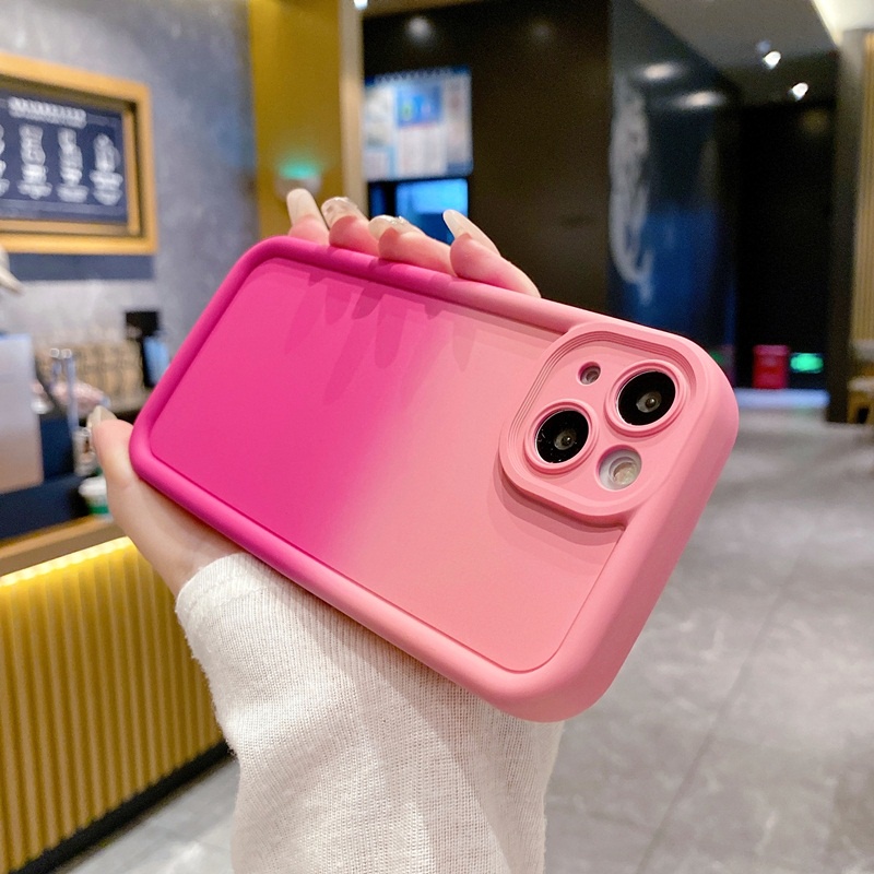 Ốp Điện Thoại Silicon Màu gradient Cho huawei honor 90 lite 70 x9b x9a x7a x7 x8 x9 4g 5g